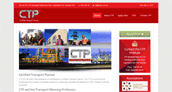 Desktop Screenshot of ctpinstitute.com